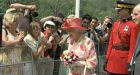 Queen Elizabeth leaves Canada