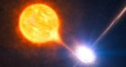 Black hole blows huge gas bubble