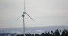 Grouse Mountain wind turbine hooked up