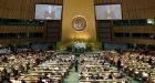 Harper asks UN assembly for Security Council seat
