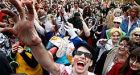 Zombies take to the streets for annual march