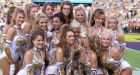 Cheerleaders too hot for Edmonton?