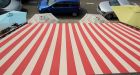 Awning saves baby in seven-storey fall