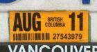 Police suspect B.C. licence tag scam underway