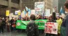 Hundreds march against Quebec premier