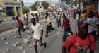 Haitians protest election results