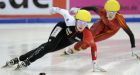St-Gelais wins short-track 500 m at worlds