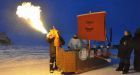 First sunrise of the year celebrated at Alert with �Soldagen�