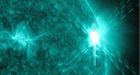 Image captures biggest solar flare in nearly 5 years