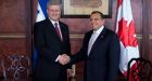 Harper inks free-trade deal with Honduras