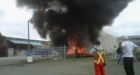 Burnaby warehouse fire causes huge losses