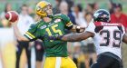 Stampeders reclaim 1st in West over Eskimos