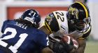 Ticats stay in East title hunt at Argos' expense