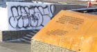 Calgary's newest war memorial defaced