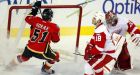 Glencross nets 2 goals as Flames clip Red Wings