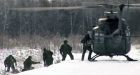 Army reservists fight cold in Bathurst