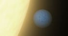 Super-Earth's light seen for the first time