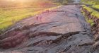 200-metre crater sinks Manitoba highway