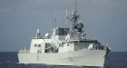 Canadian, U.S. war ships pass through Windsor