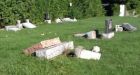 Vandals topple headstones at Gatineau cemetery