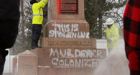 Sir John A. Macdonald statue found vandalized on his birthday