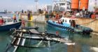 Italian ship slams into port, toppling control tower and killing 4