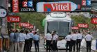 Tour de France turns into mayhem when bus gets stuck at finish