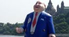 Giant Mike Duffy balloon terrorizes Ottawa