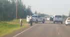 Search on after Alberta Mountie hurt in roadside attack