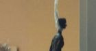 Black statue allegedly lynched in effigy at Leon's store