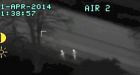 Air One video shows police takedown of car thieves