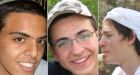 16-year-old American Naftali Frenkel kidnapped by 'Hamas in West Bank'