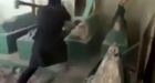 ISIS militants sledgehammer Mosul tomb of Prophet Jonah