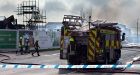Nottingham University's new �15m laboratory caught on fire