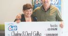 Lucky Nanaimo couple win Lotto 6/49 jackpot � for the second time