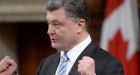 Petro Poroshenko: 'I am thankful to Canada'