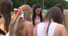 Cheerleaders bring prayers back to the football field