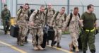 Canadian troops leave CFB Trenton for Kuwait