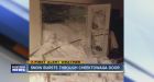 Snow breaks down door to family's home