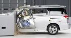Majority of minivans do poorly in new crash tests