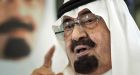 Saudi Arabia's King Abdullah dies