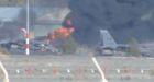 Greek fighter jet crashes during NATO exercises in Spain, killing at least 10