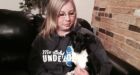 Abused, blinded puppy flown to Winnipeg for treatment