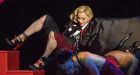 Madonna pulled off stage at the BRIT Awards