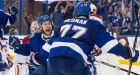 Lightning score in dying seconds to put Canadiens on the brink