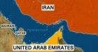 Five Iranian boats fire shots in the Persian Gulf