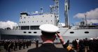 Farewell ceremony for HMCS Protecteur after 46 years at sea