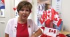 Woman recounts night she sewed Canada�s first Maple Leaf flag