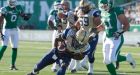 Blue Bombers upset Roughriders; Durant injured