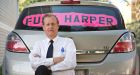 Alberta man gets $543 ticket for posting 'F--- Harper' sign in car window | Albe